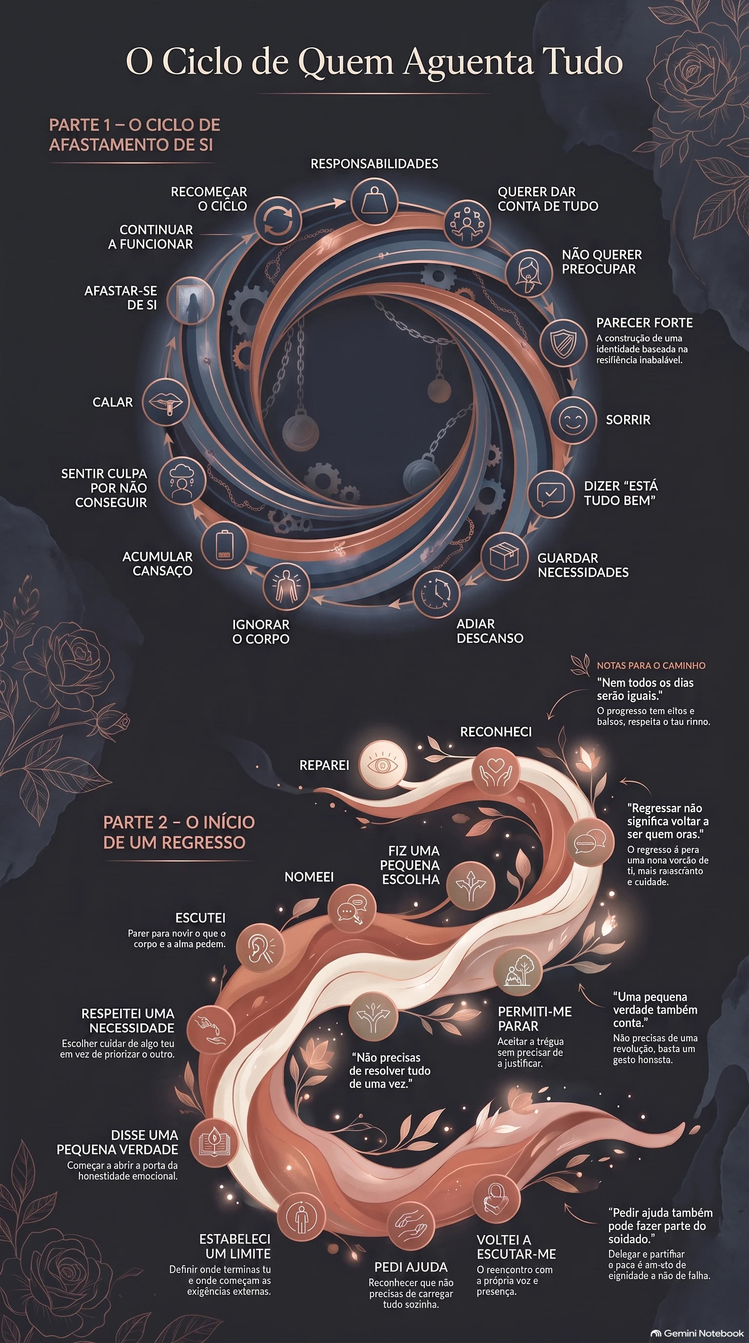O Ciclo de Quem Aguenta Tudo